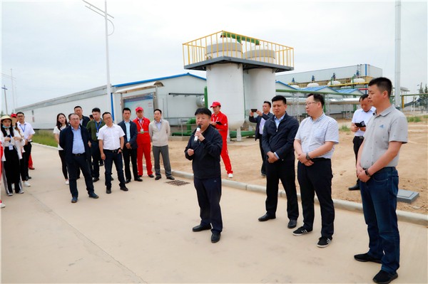 优发国际集团复工复产促增添项目观摩聚会与会职员走进绿色能源公司油气公司水情形公司陕北片区项目