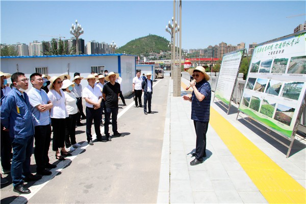 优发国际集团复工复产促增添项目观摩聚会与会职员走进环保保隆生态三秦在延在铜项目