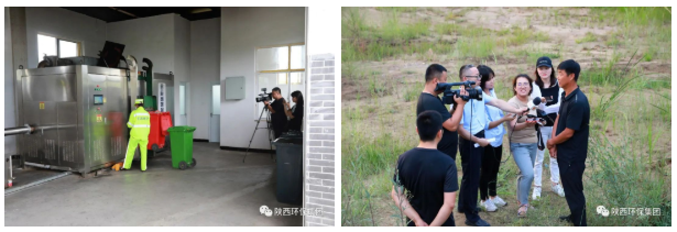 中省媒体采访团到优发国际集团陕北片区重点项目集中采访