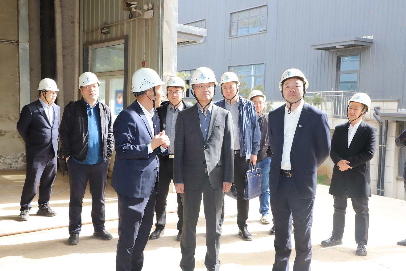 宋世杰赴生物科技公司商州有机固废处理中心调研指导事情